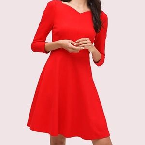NWT Kate Spade Ponte Fit and Flare dress size 6